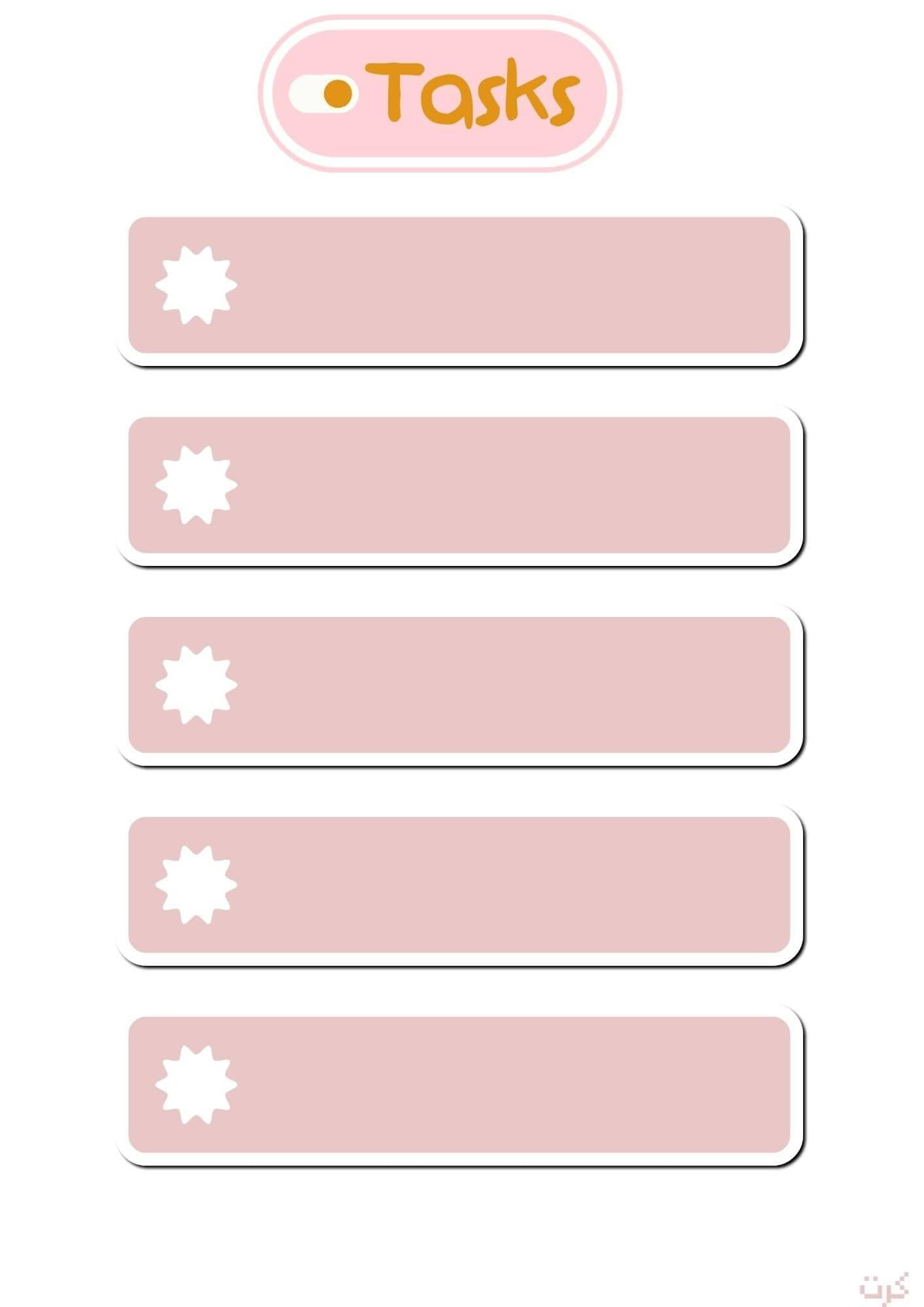 tasks list